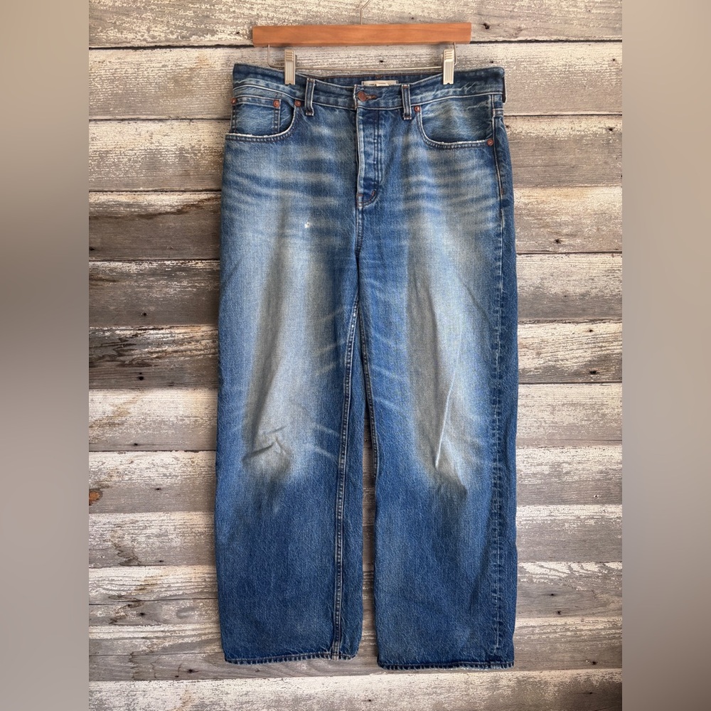 Madewell low-slung baggy jeans, size 28 - Picture 4 of 5